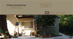 Desktop Screenshot of creativeconcretedesignco.com